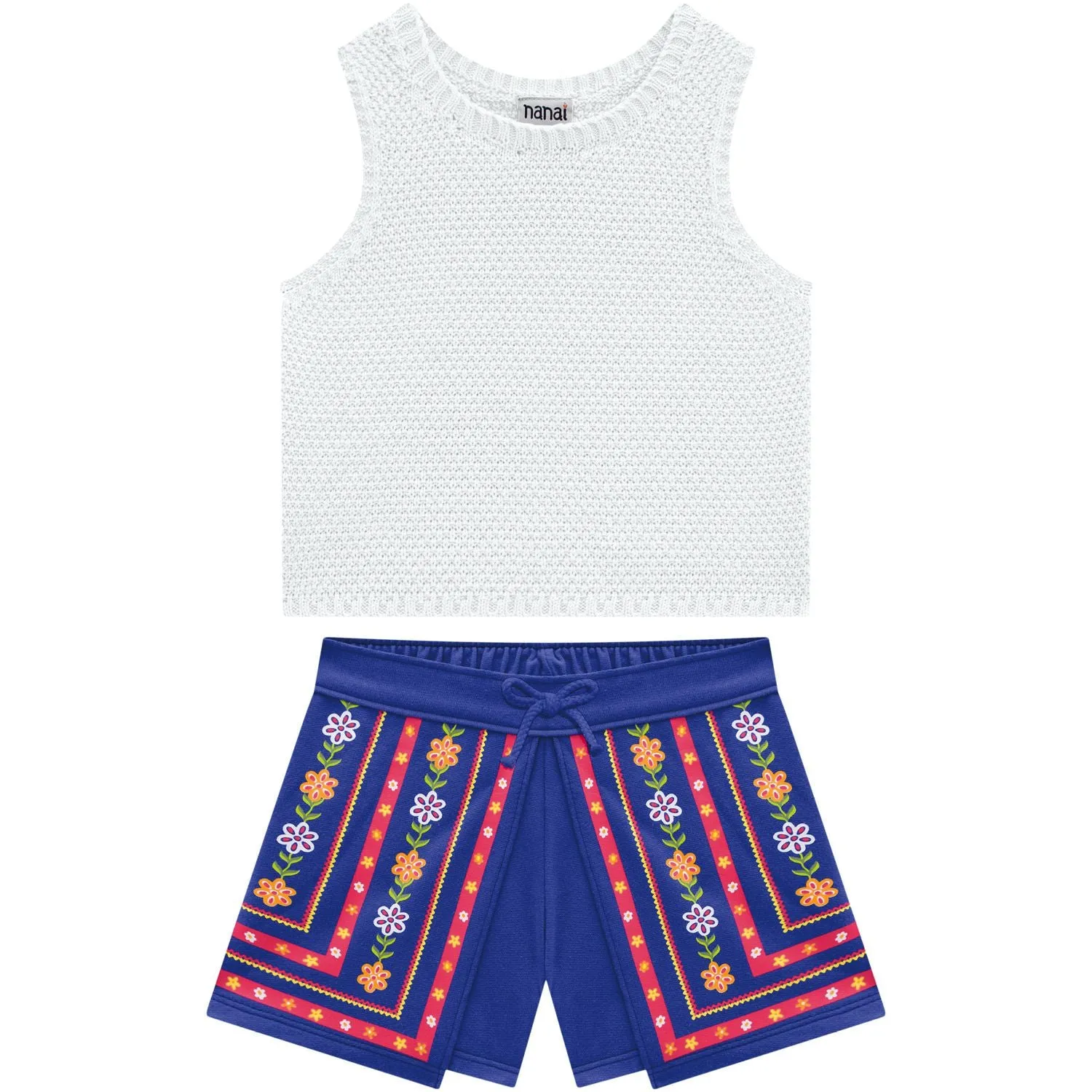 2 Piece Girls Top & Skort