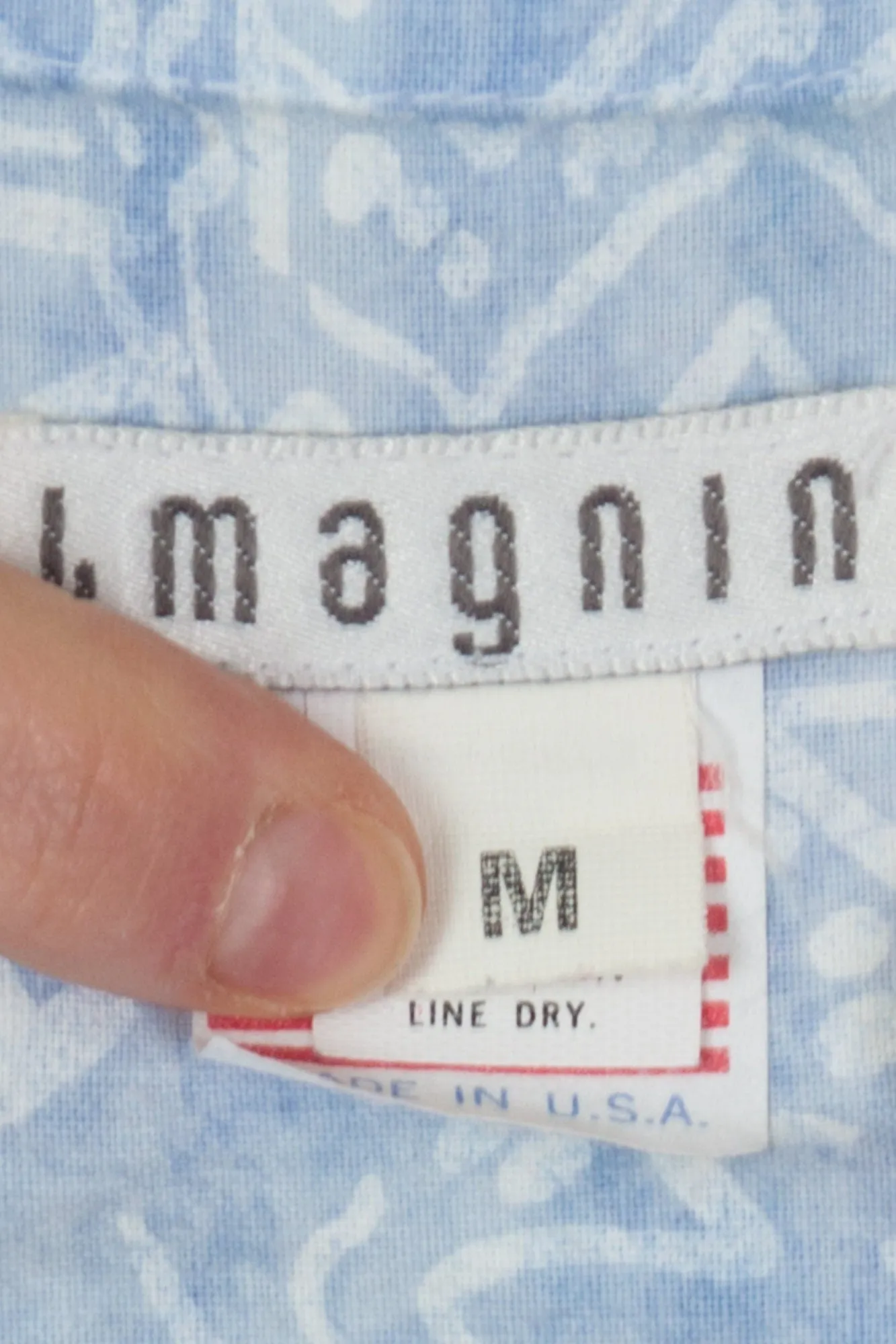 80s I. Magnin Abstract Geometric Print Jumpsuit - Medium
