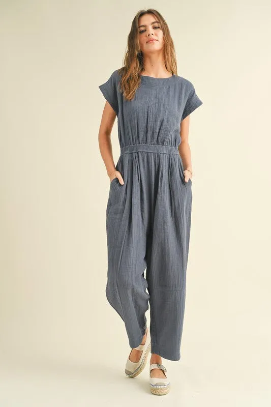 Abbie Gauze Jumpsuit