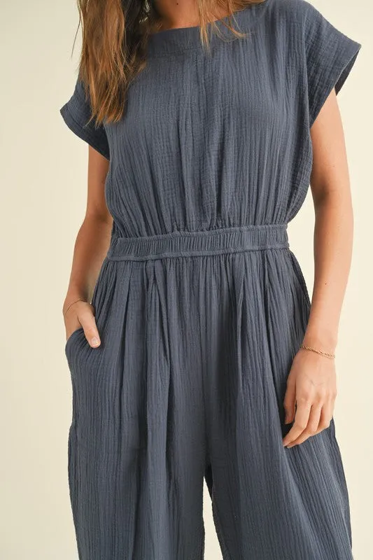 Abbie Gauze Jumpsuit