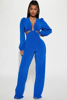 Always On My Mind Jumpsuit - Royal