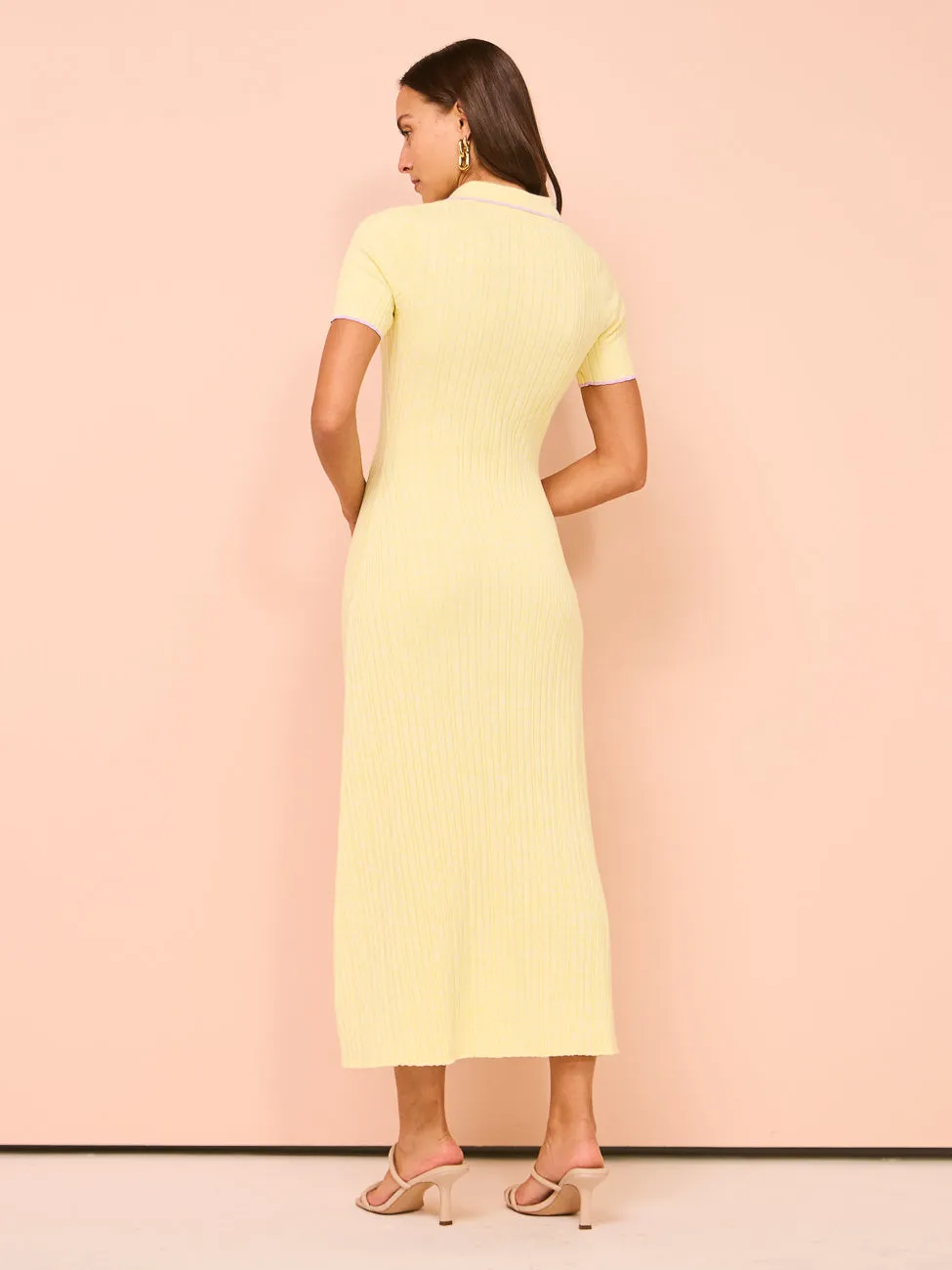 Anna Quan Penelope Dress in Yuzu/Wisteria