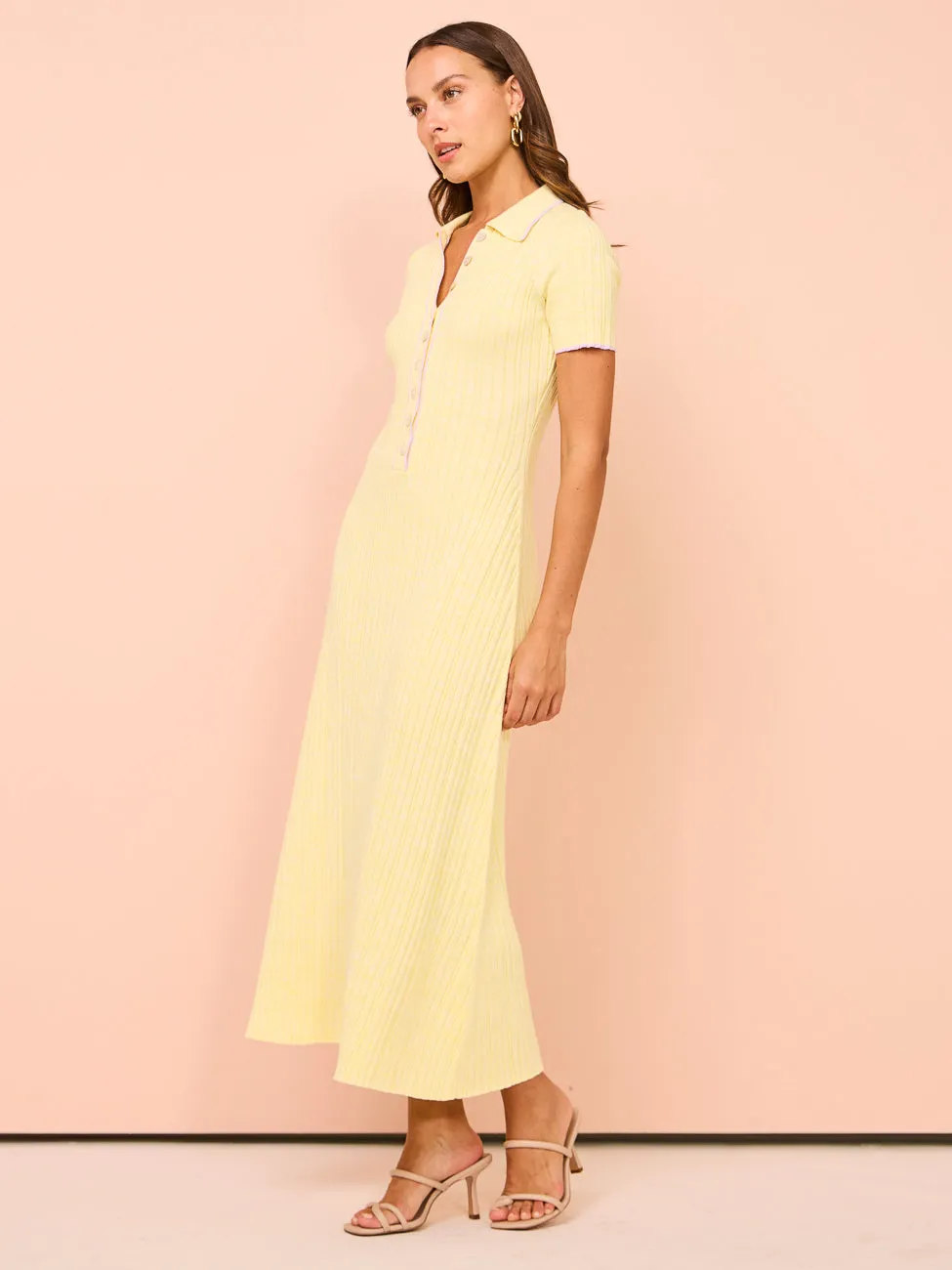 Anna Quan Penelope Dress in Yuzu/Wisteria