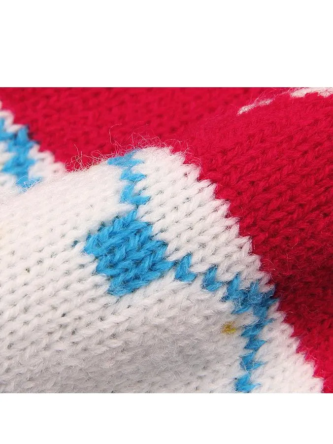 Baby Boy Christmas Tree Reindeer Crochet Hooded Cardigan