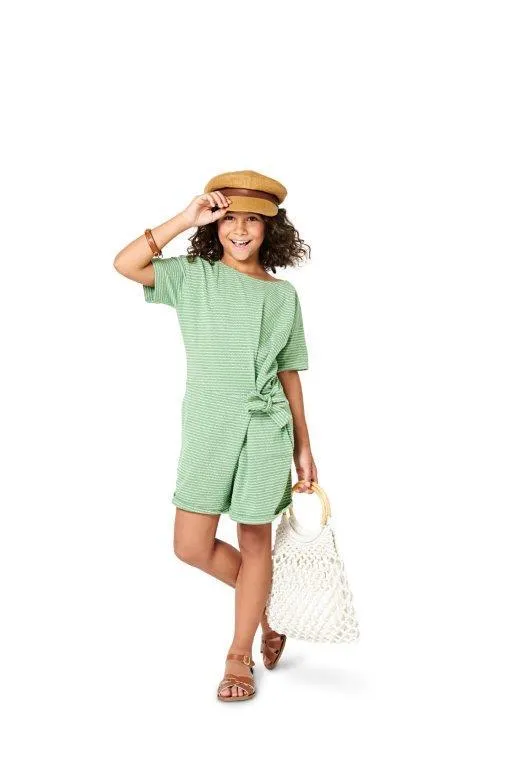 BD9325 Child's jumpsuit sewing pattern