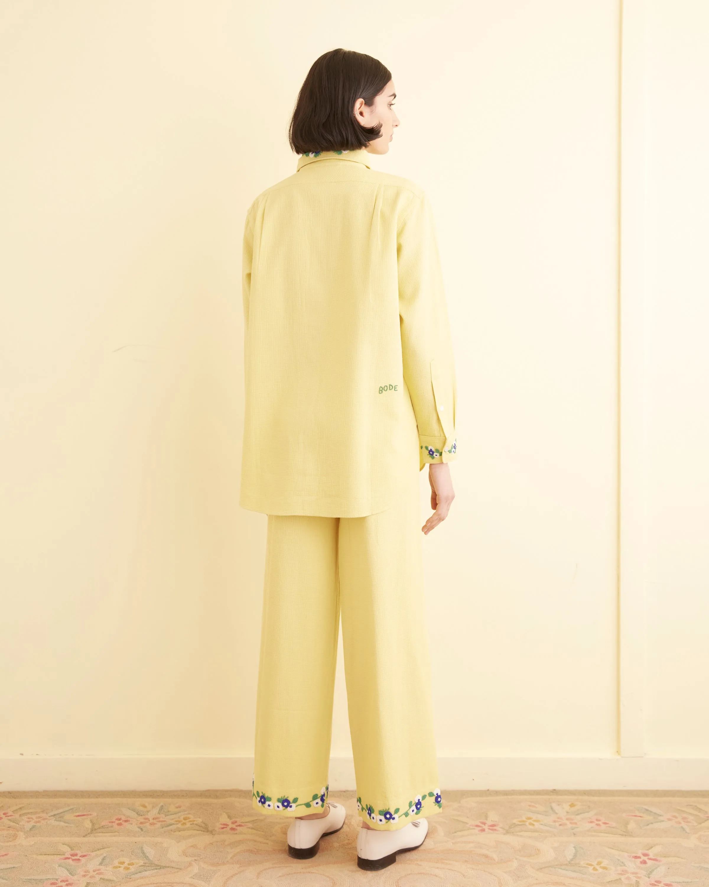 Beaded Chicory Long Sleeve Shirt