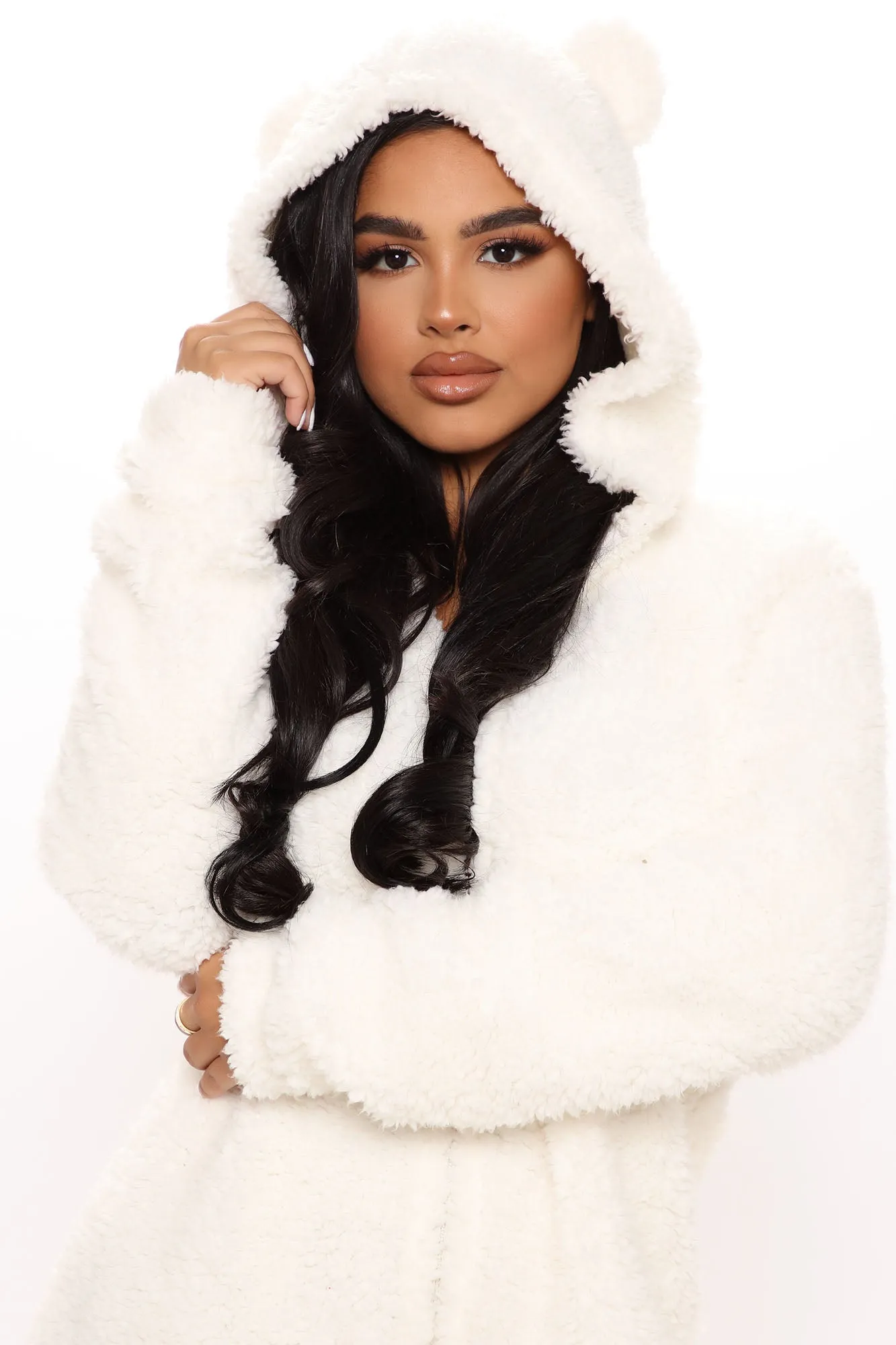Bear Babe PJ Jumpsuit Onesie - Cream