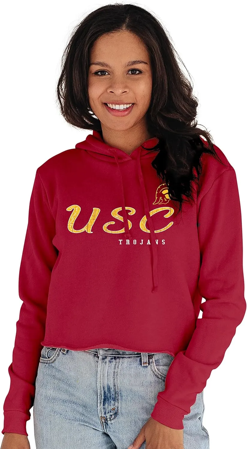Blue 84 Women's Vintage Crop Hoodie