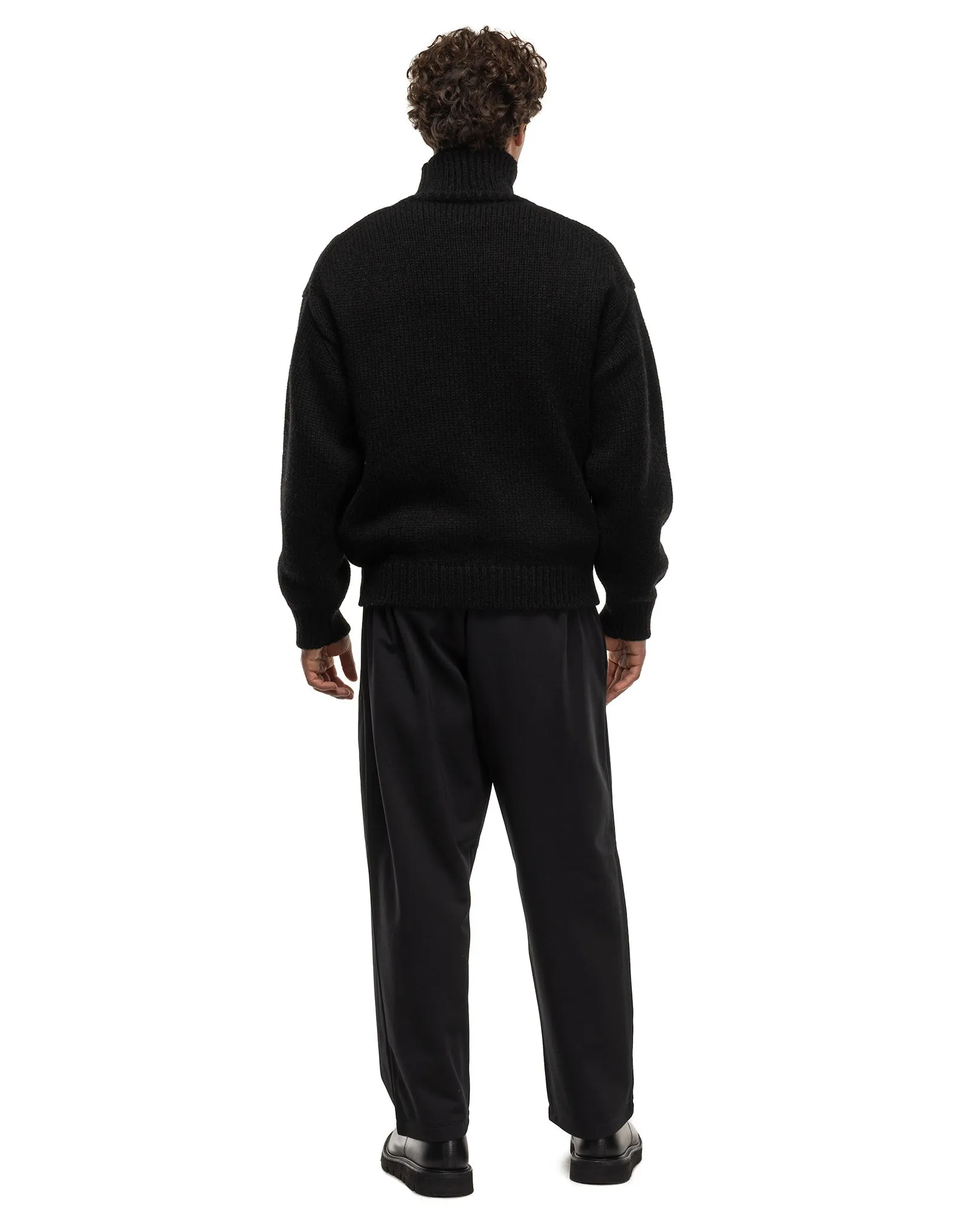 Blueface Low Gauge Turtle Neck Black