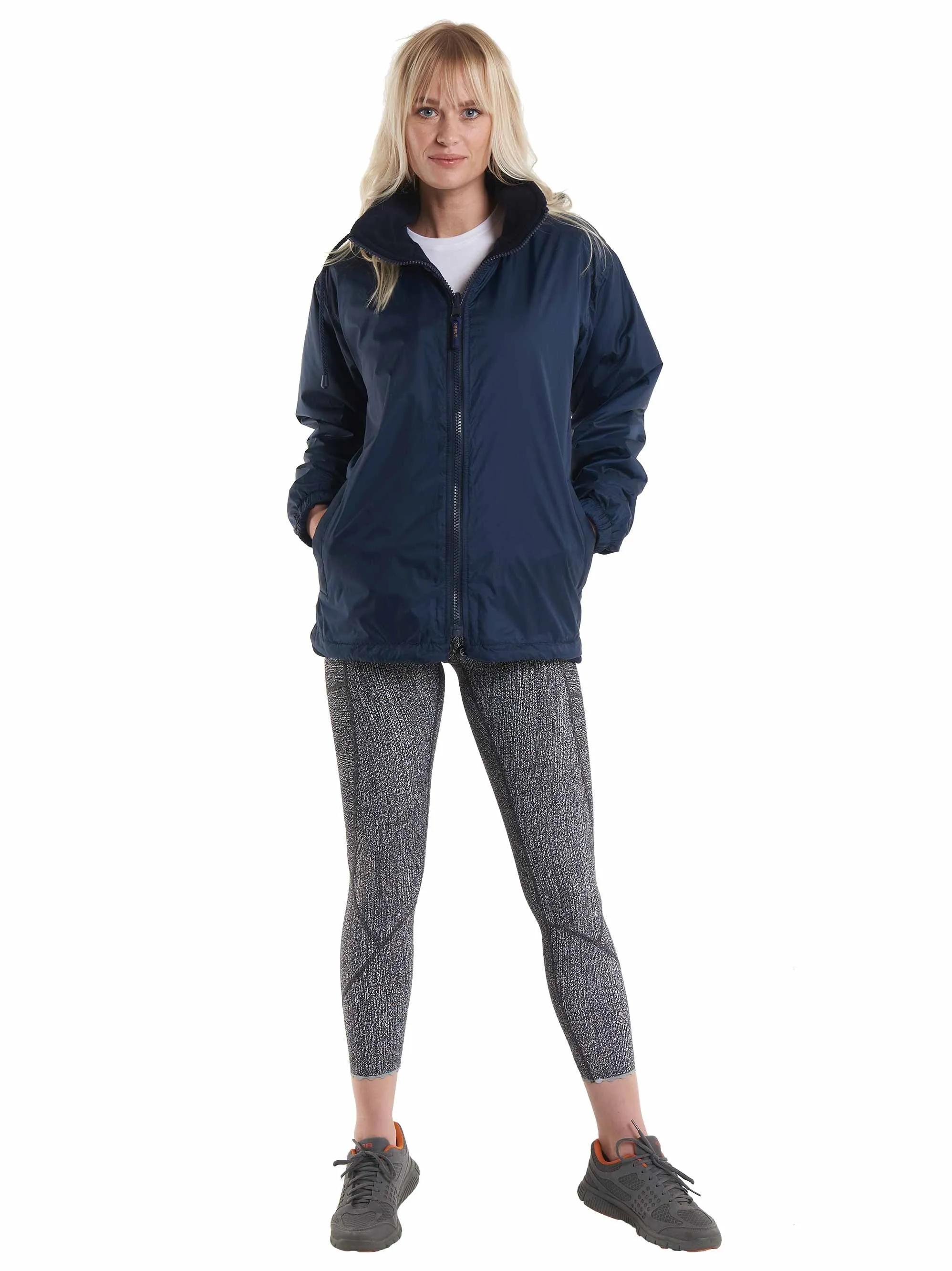Classic Reversible Fleece Jacket | Black