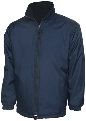 Classic Reversible Fleece Jacket | Navy