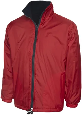Classic Reversible Fleece Jacket | Red