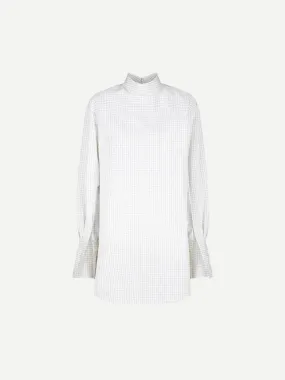 Corso Turtleneck Shirt in Off White