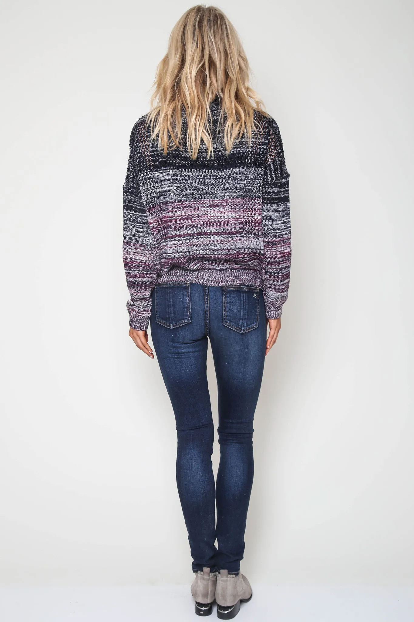 Dayton Boyfriend Cardigan in Sea Fair