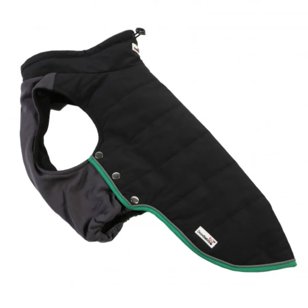 Doodlebone Puffer Dog Coat - Coal