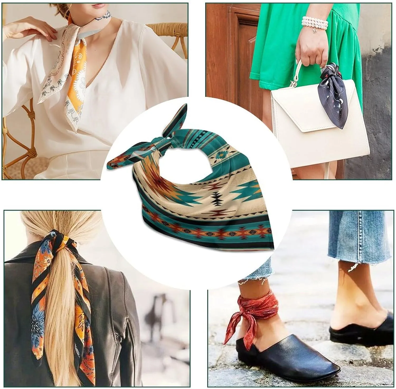 Fashion Scarf for Outdoor Sports Multi Functional Handkerchief Bandana