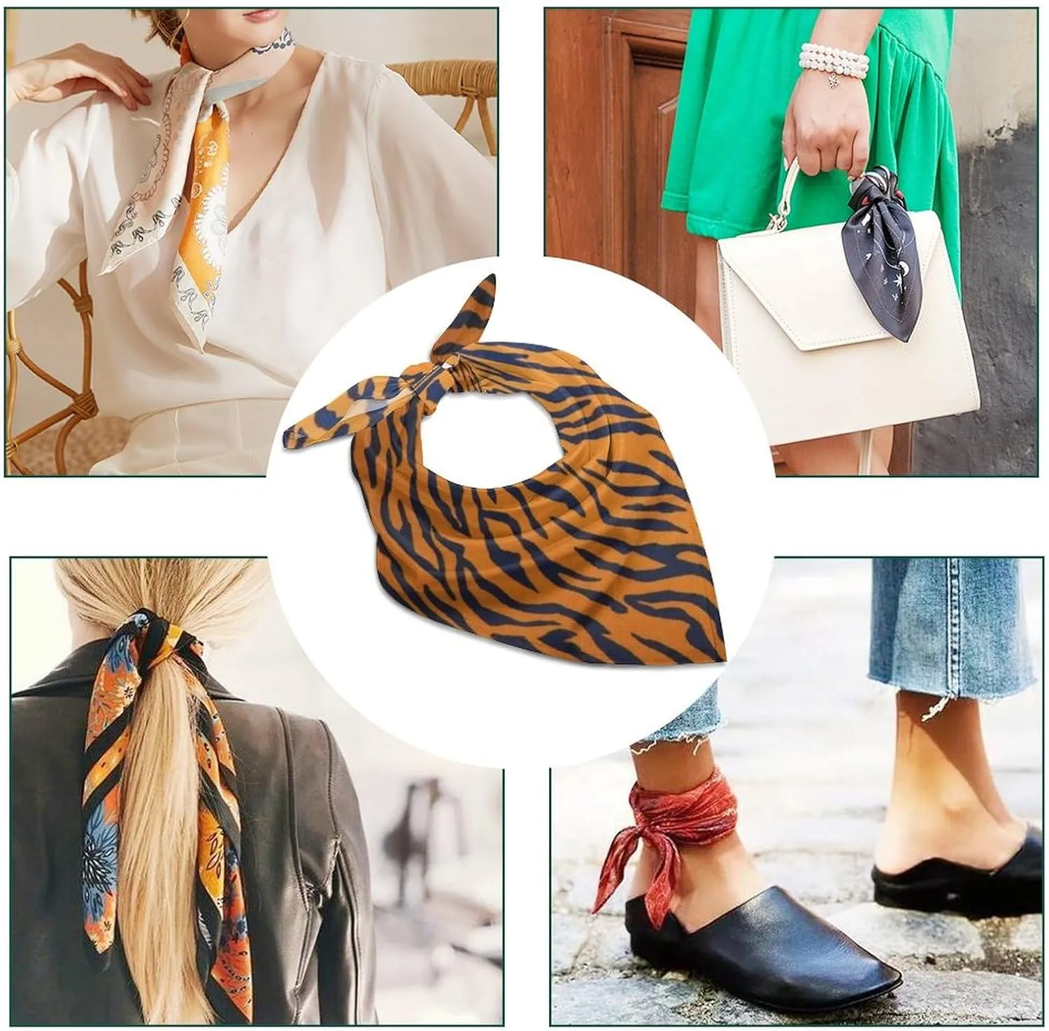 Fashion Scarf for Outdoor Sports Multi Functional Handkerchief Bandana