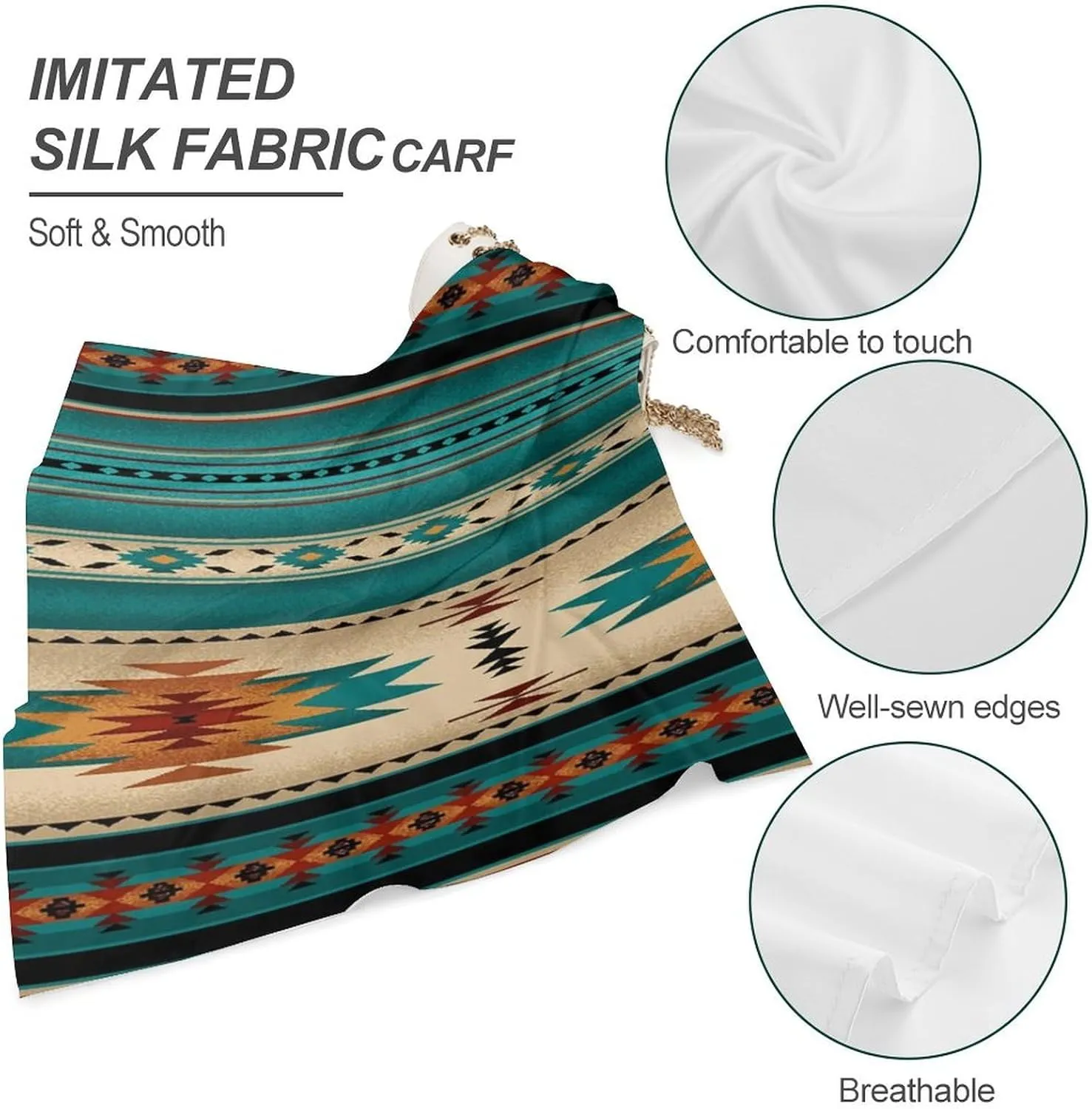 Fashion Scarf for Outdoor Sports Multi Functional Handkerchief Bandana
