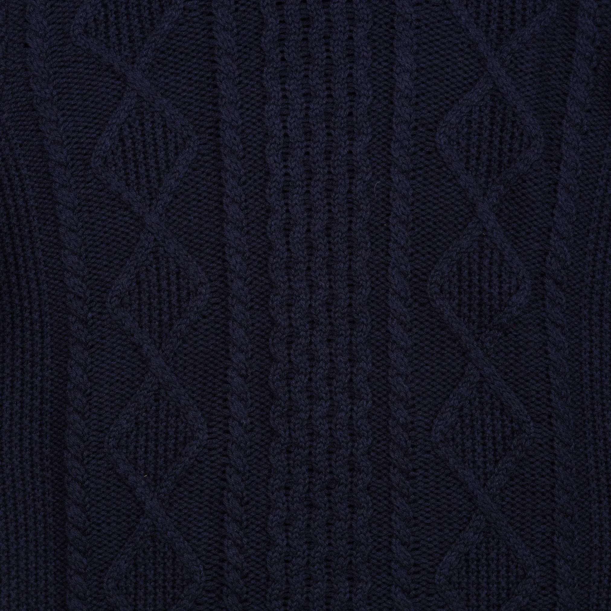 Fisherman Turtleneck in Navy