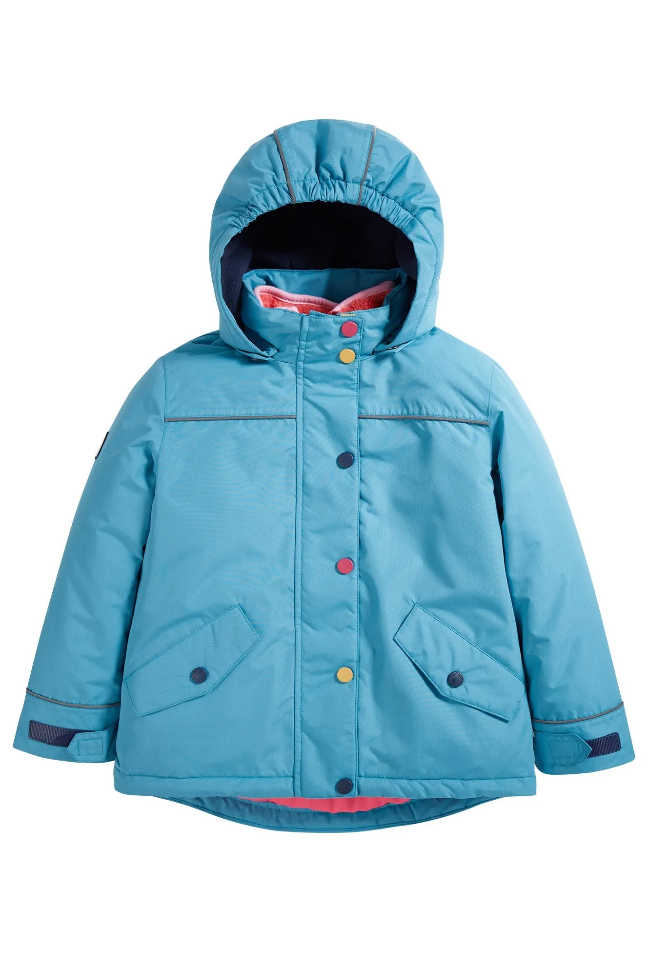 Frugi Rambler 3 in 1 Coat in Tor Blue