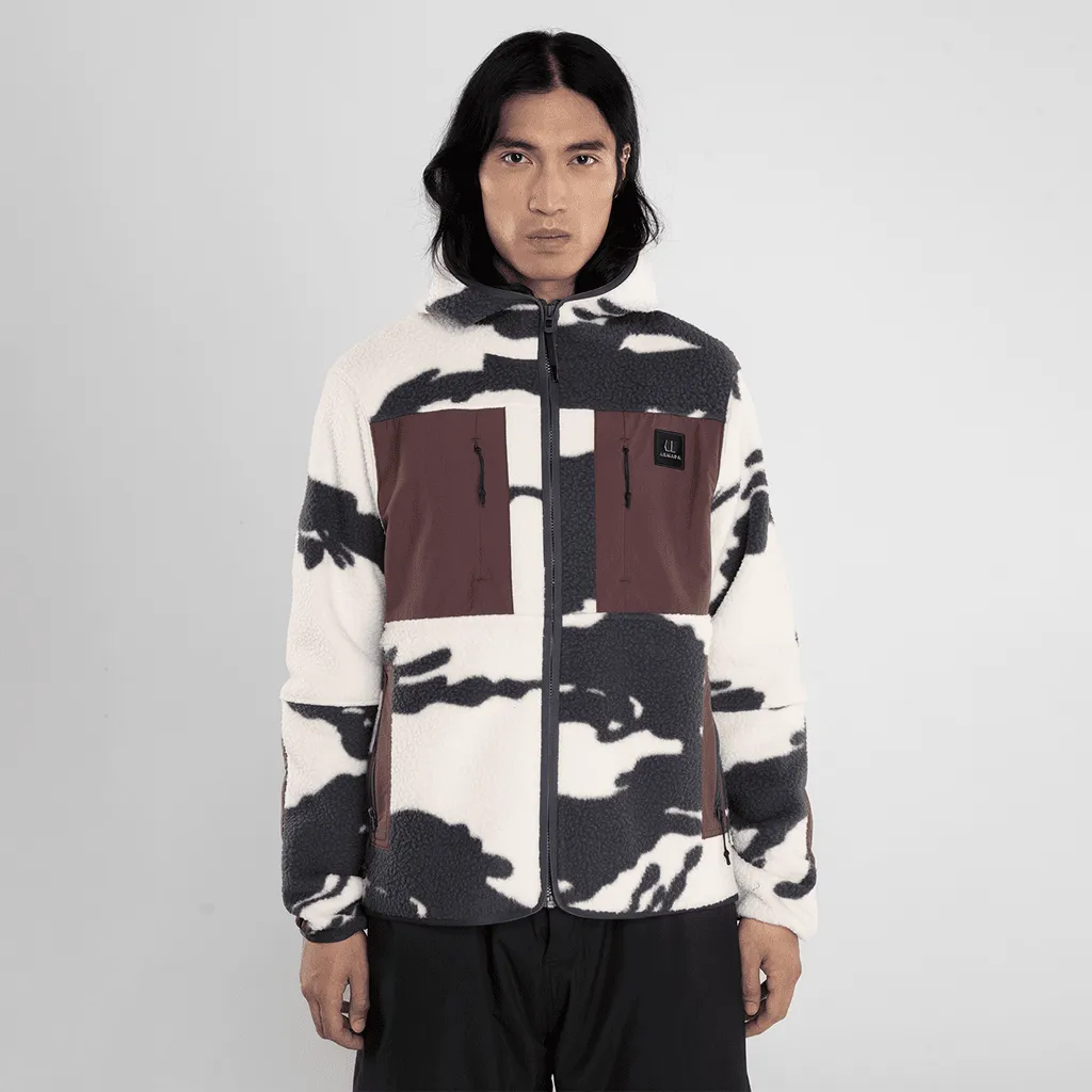 Furtherance fleece - Paint camo / Sassafras