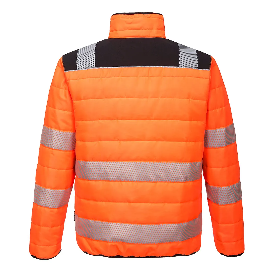 Hi-Vis Baffle Jacket Orange/Black