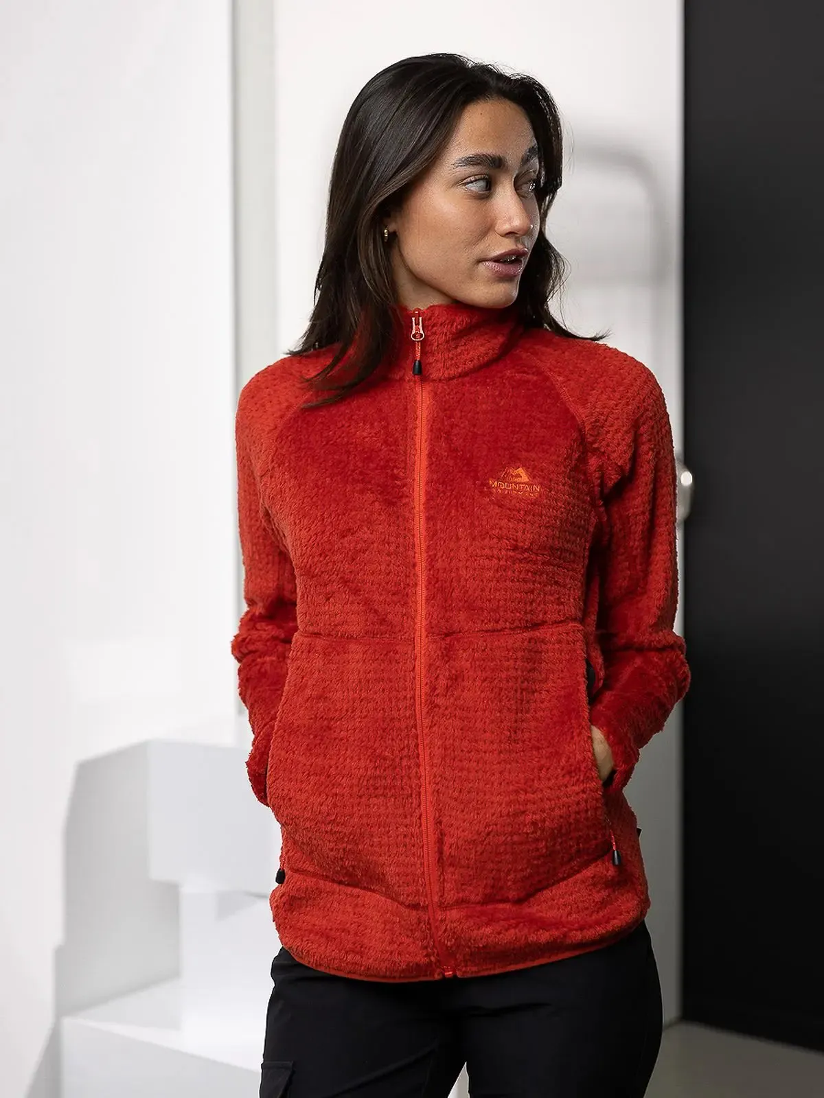 Hispar Fleece Jacket - Red Rock