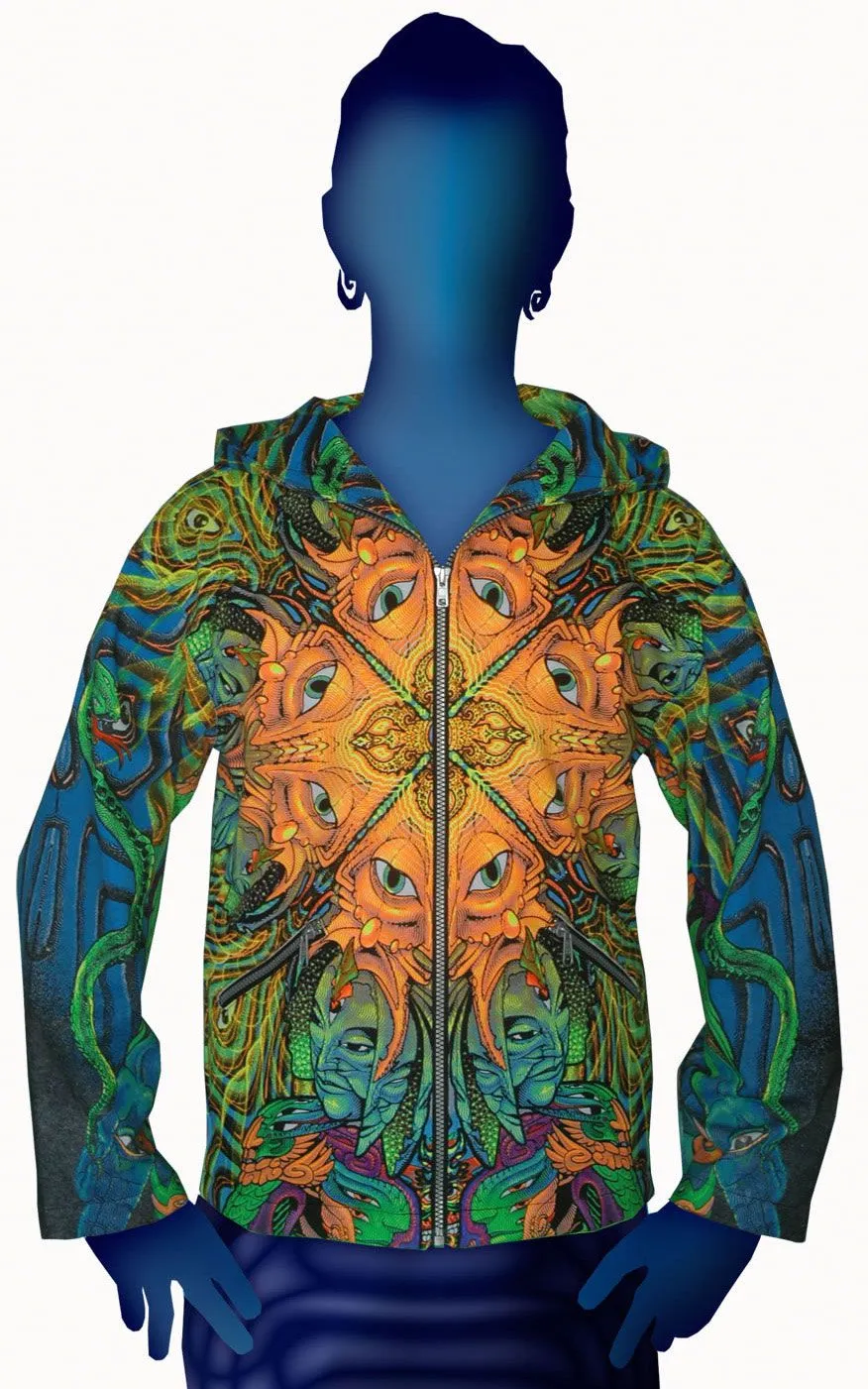 Hooded Zip Jacket : PolyMorph