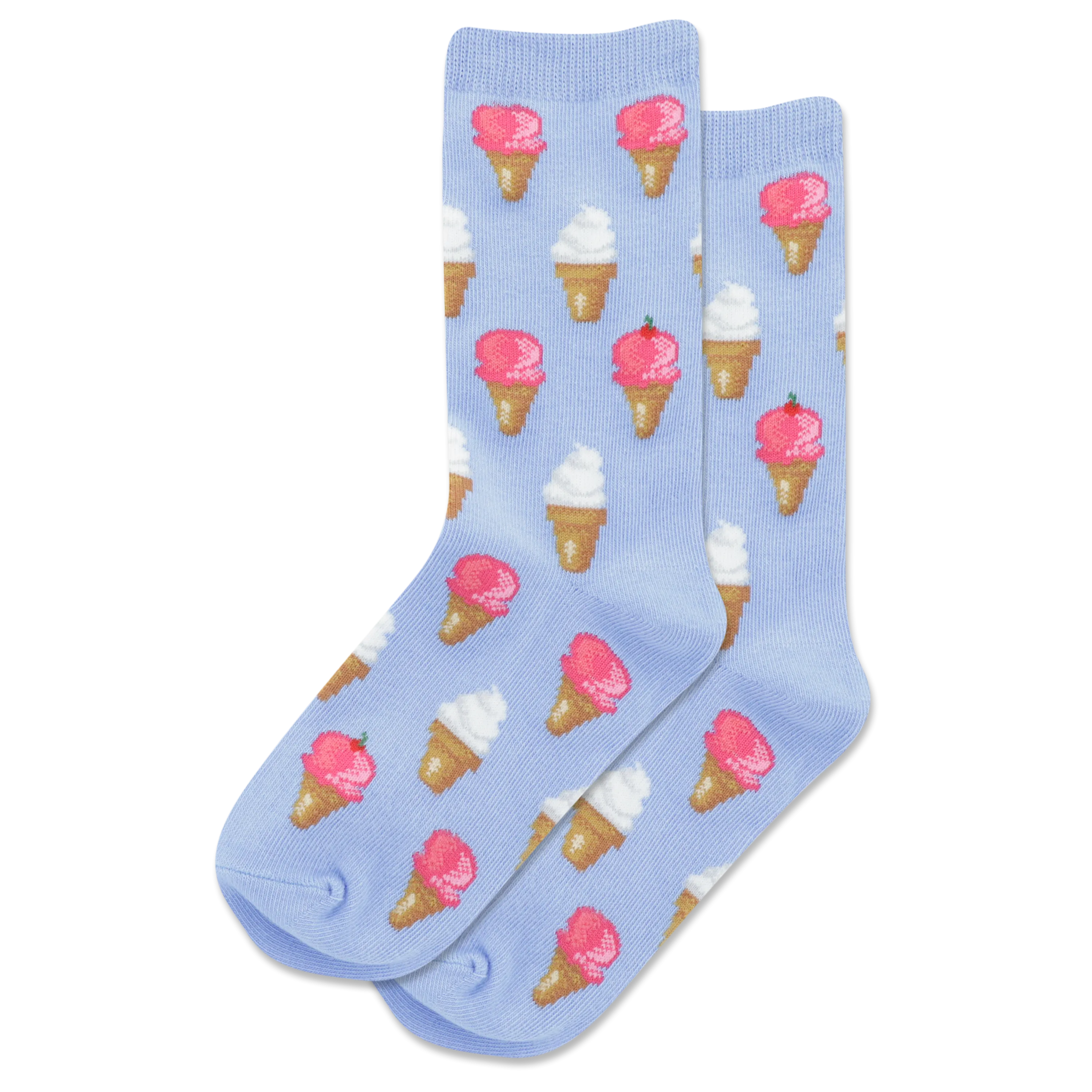 HOTSOX Kid's Ice Cream Crew Socks