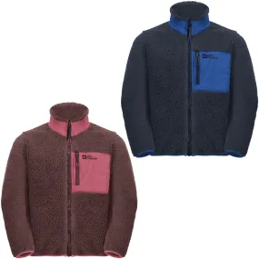 Jack Wolfskin Kids Ice Curl Full Zip Soft Fleece Jacket