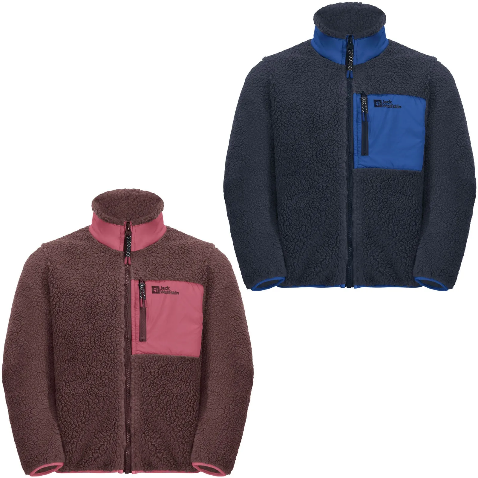 Jack Wolfskin Kids Ice Curl Full Zip Soft Fleece Jacket