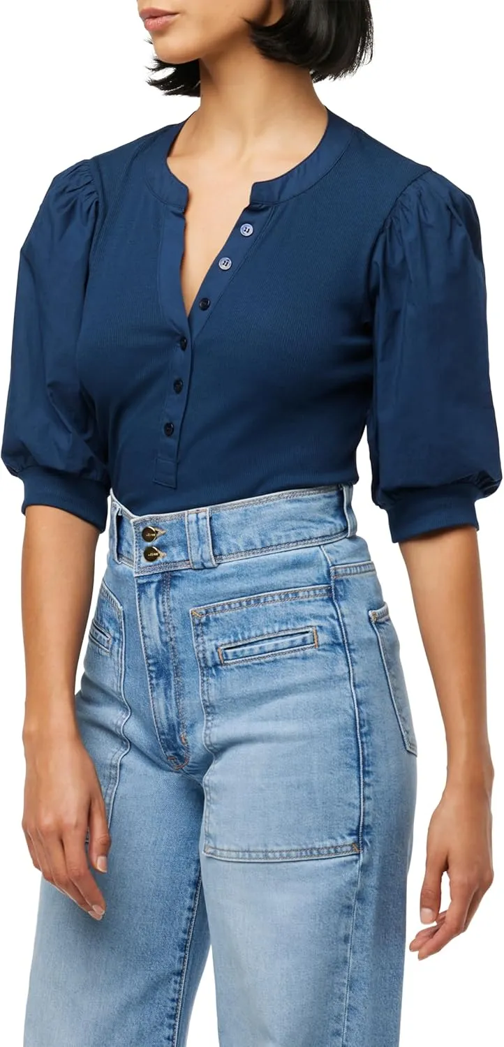 Joe's Women's The Lena Short Sleeve Blouse