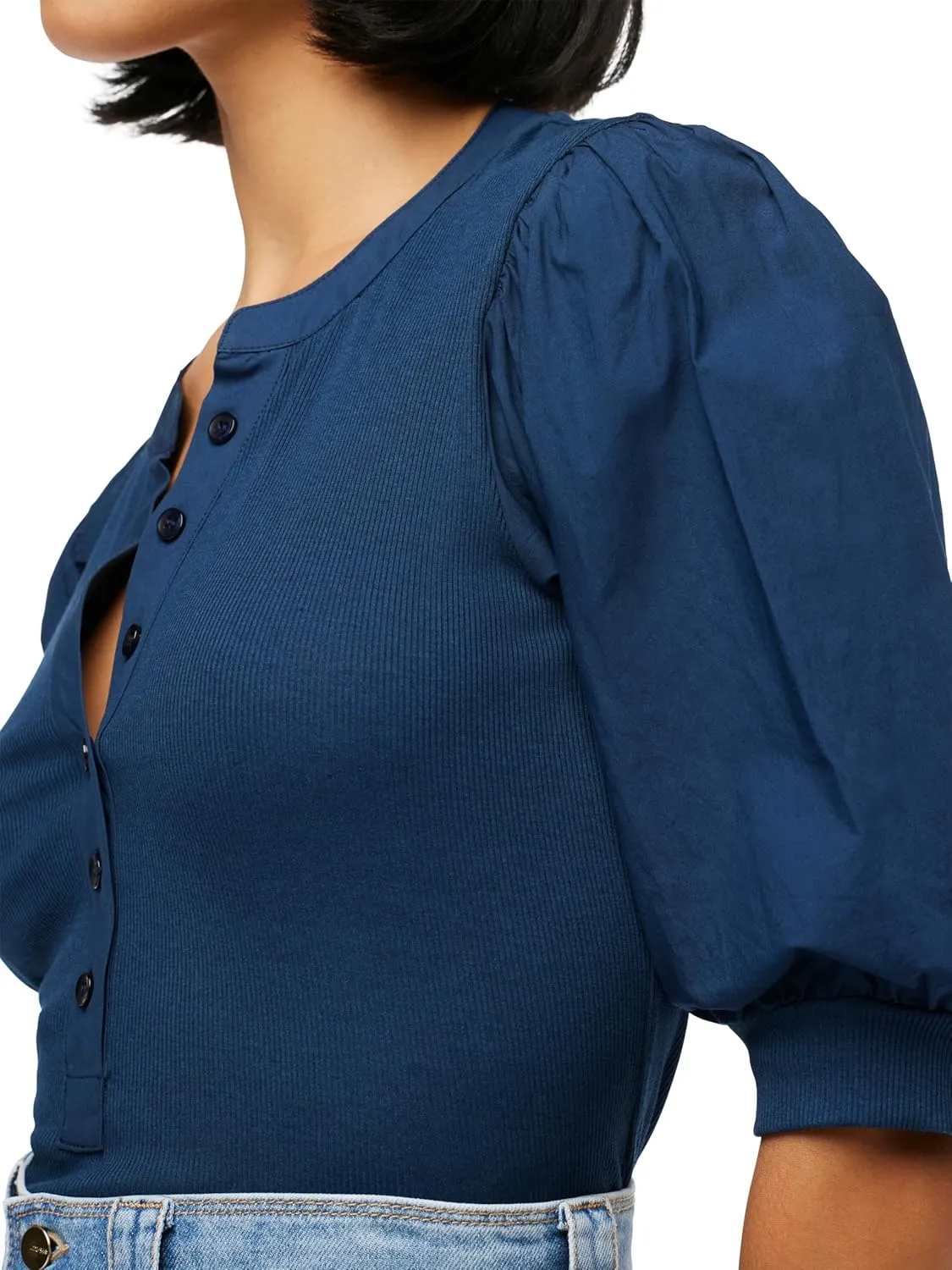 Joe's Women's The Lena Short Sleeve Blouse