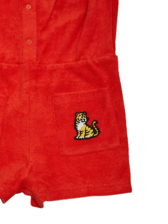 Kenzo Kids   Cotton terry jumpsuit 