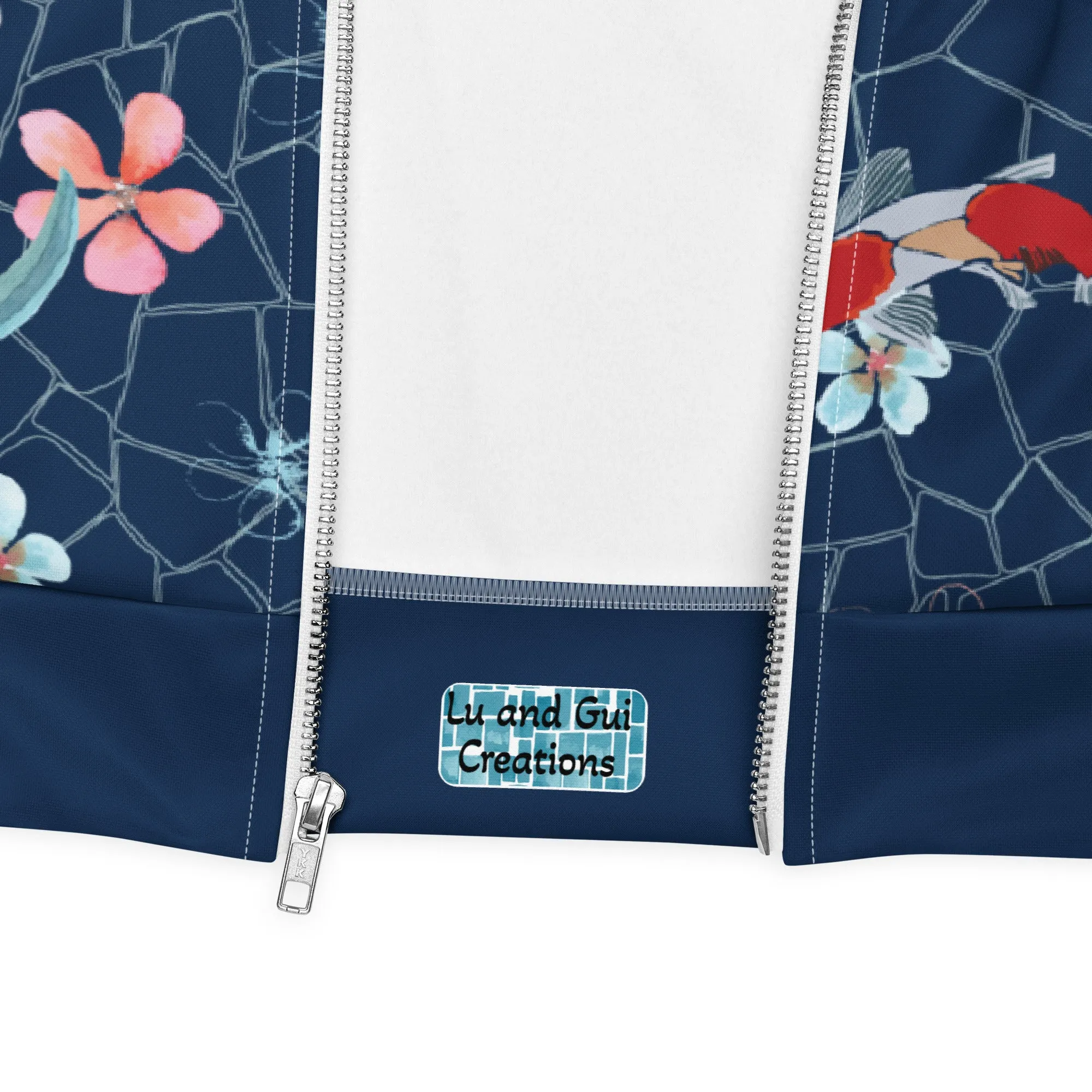 Koi Pond Unisex Bomber Jacket
