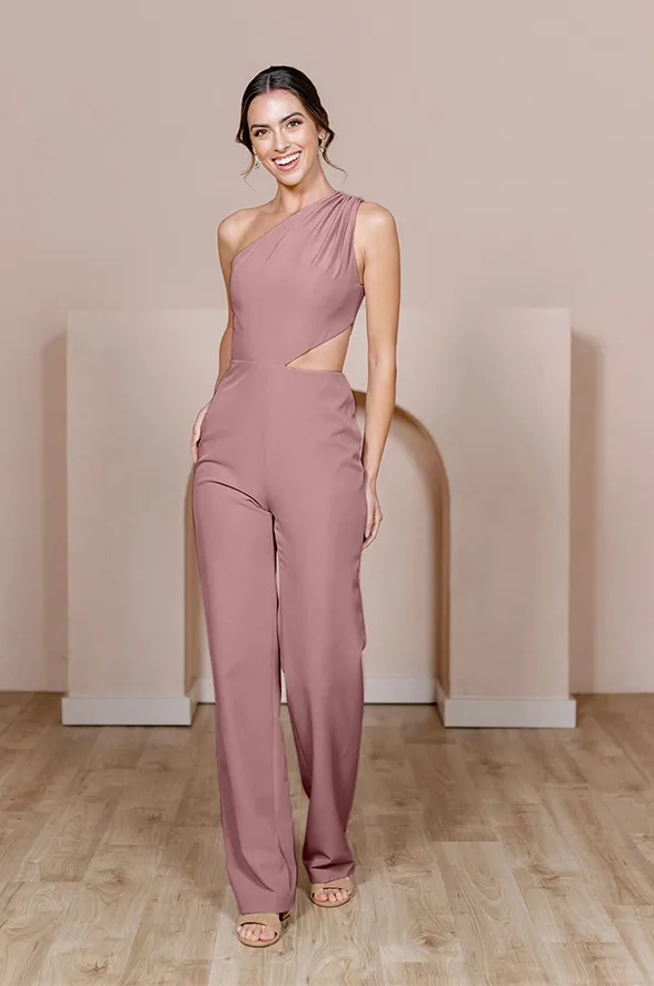 Lennon Crepe Jumpsuit | Made To Order