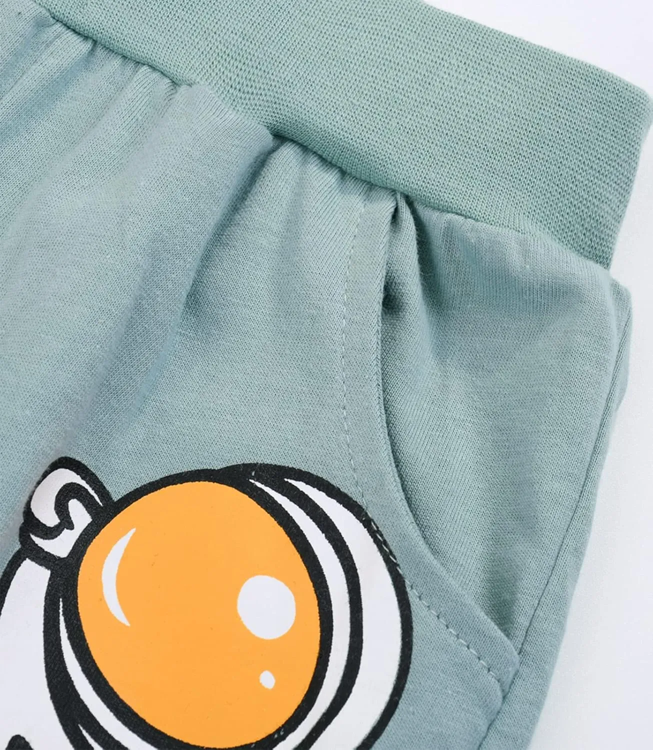 LOKTARC Toddler Boys Knit Shorts Pack of 3, Baby Summer Cotton Pull-on Active Jogger Shorts