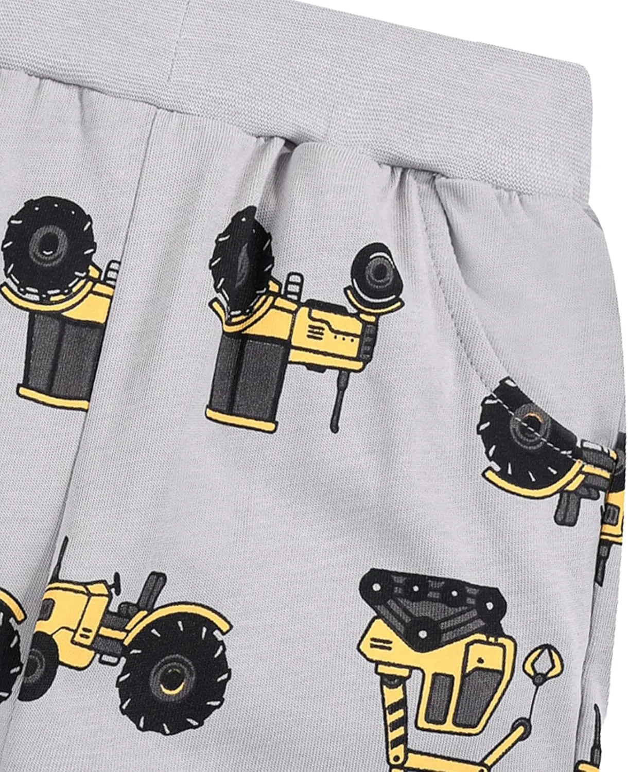 LOKTARC Toddler Boys Knit Shorts Pack of 3, Baby Summer Cotton Pull-on Active Jogger Shorts