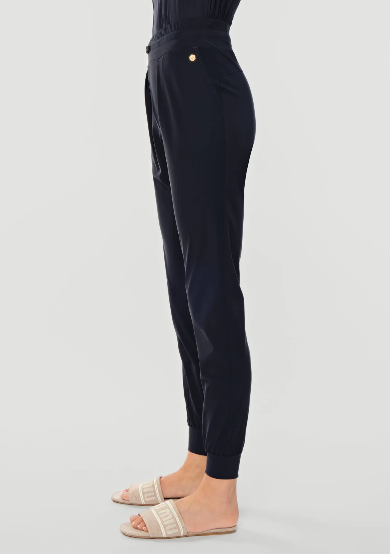 LUXE LÉGER Track Pants deep navy
