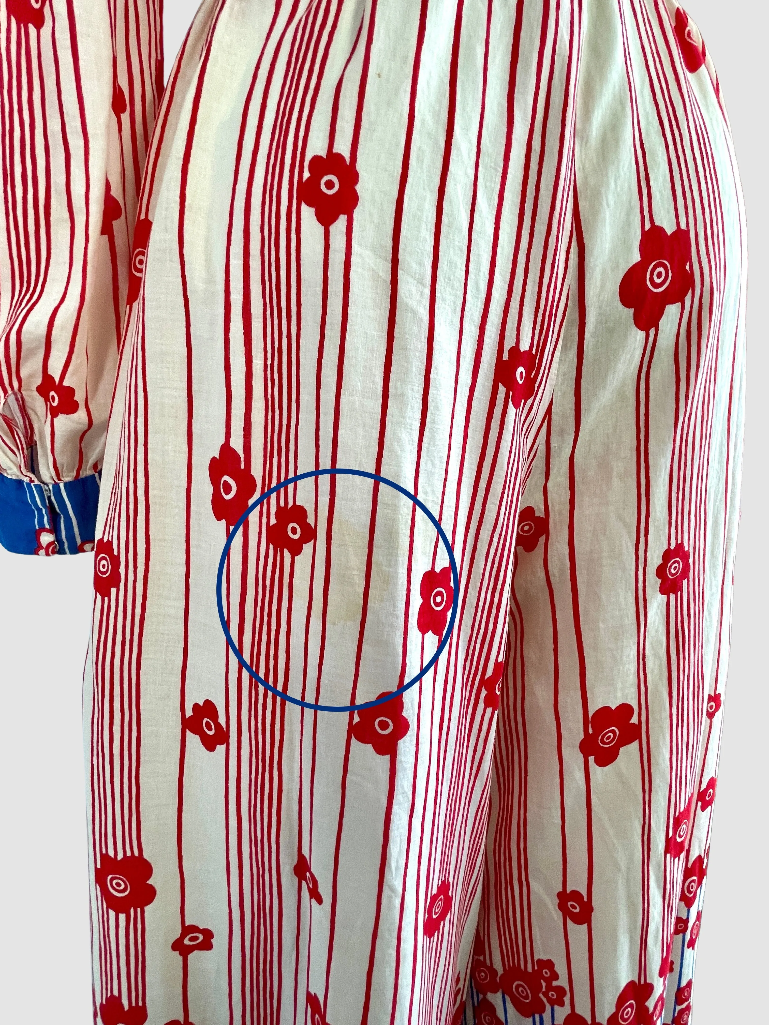 MALCOLM STARR 60s Flower Power Palazzo Pant Jumpsuit • Sm Med