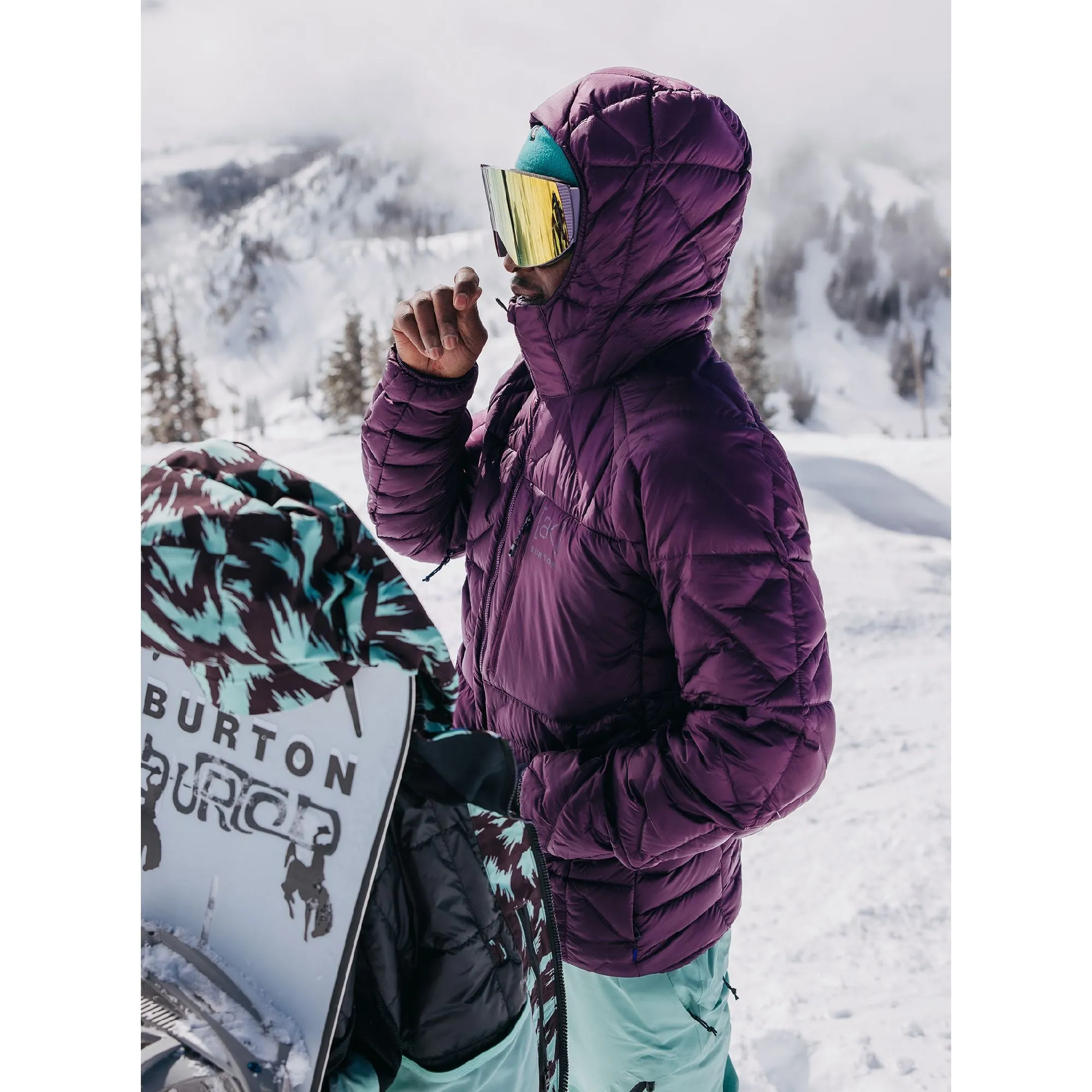 Men's Burton [ak] Baker Hooded Down Jacket