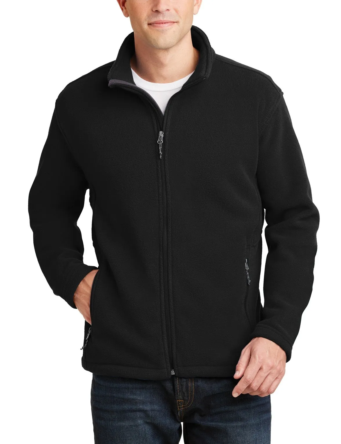 Men's Full-Zip Polar Fleece Jacket