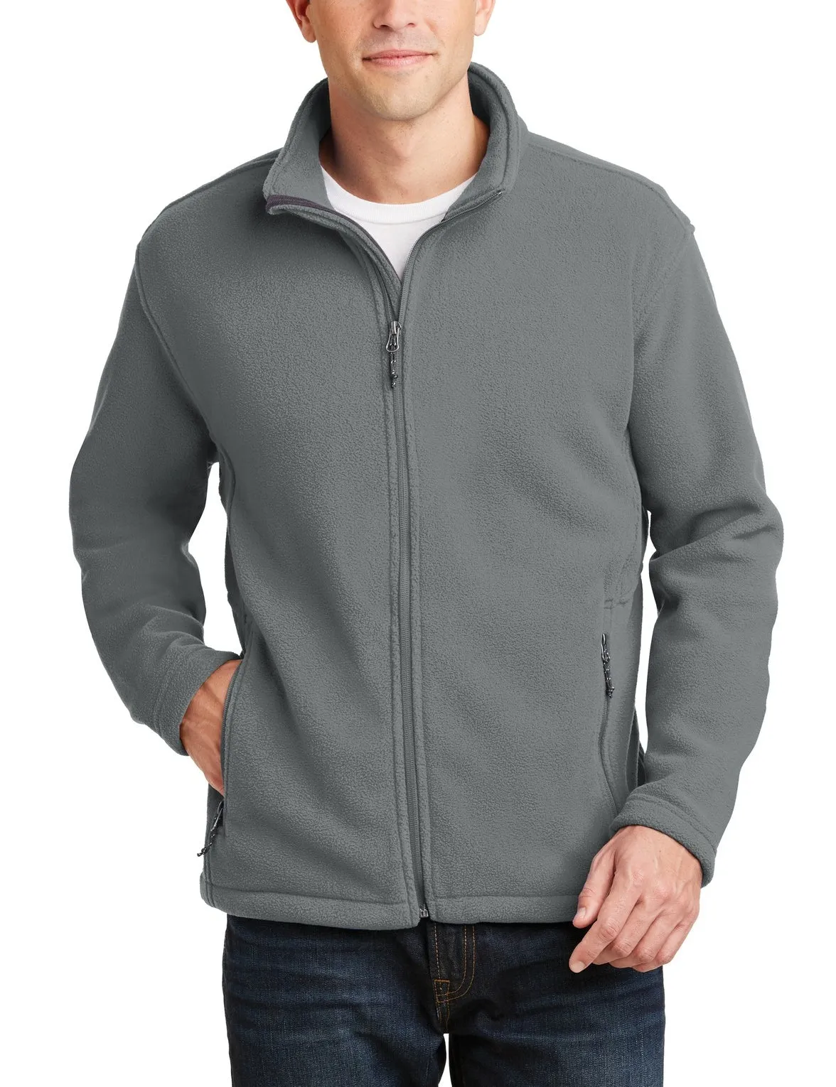 Men's Full-Zip Polar Fleece Jacket