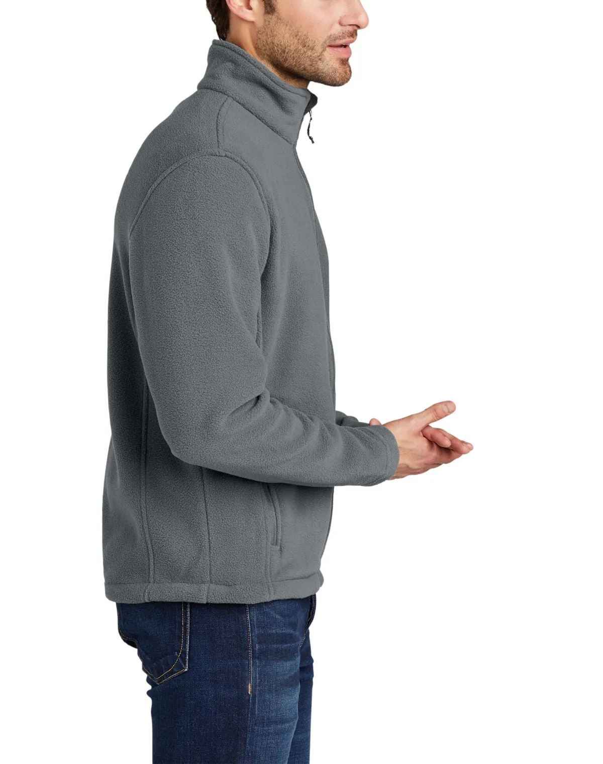 Men's Full-Zip Polar Fleece Jacket