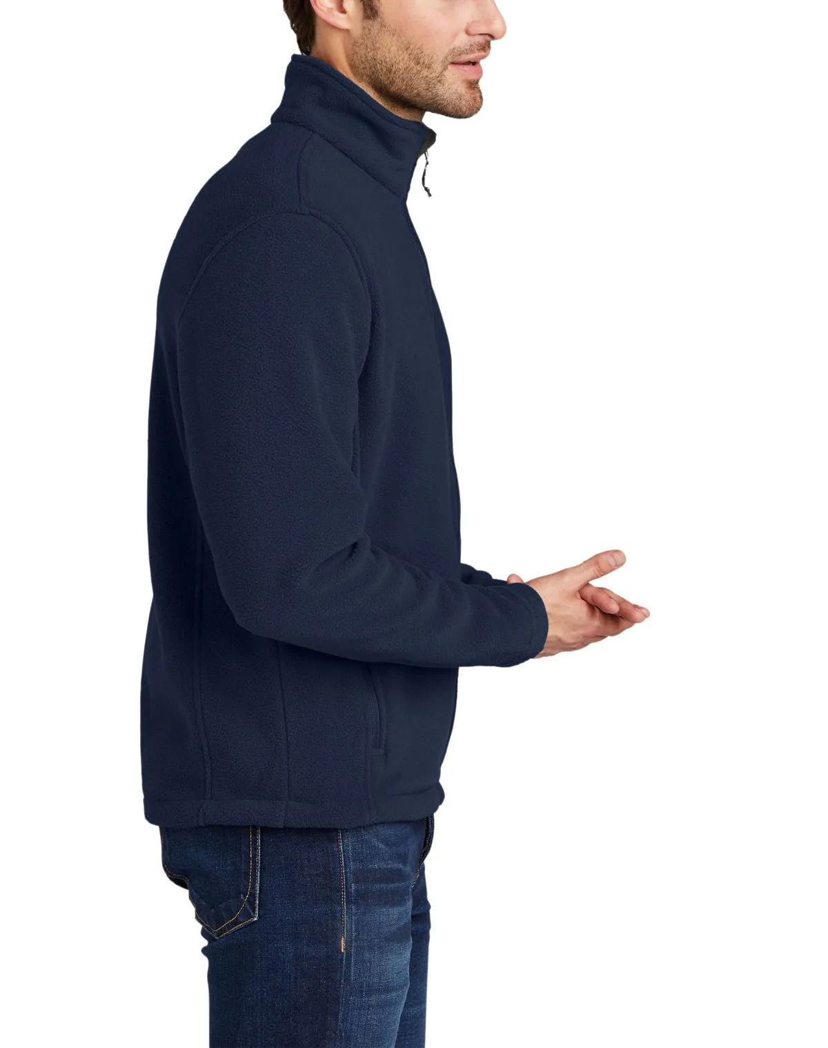 Men's Full-Zip Polar Fleece Jacket