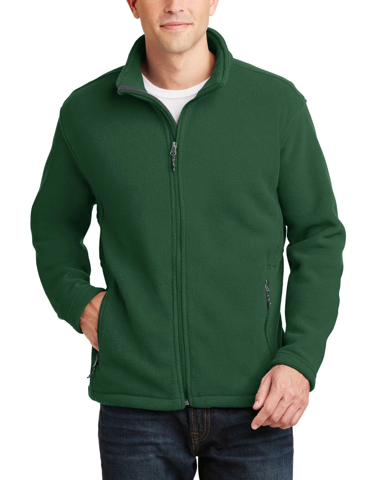 Men's Full-Zip Polar Fleece Jacket