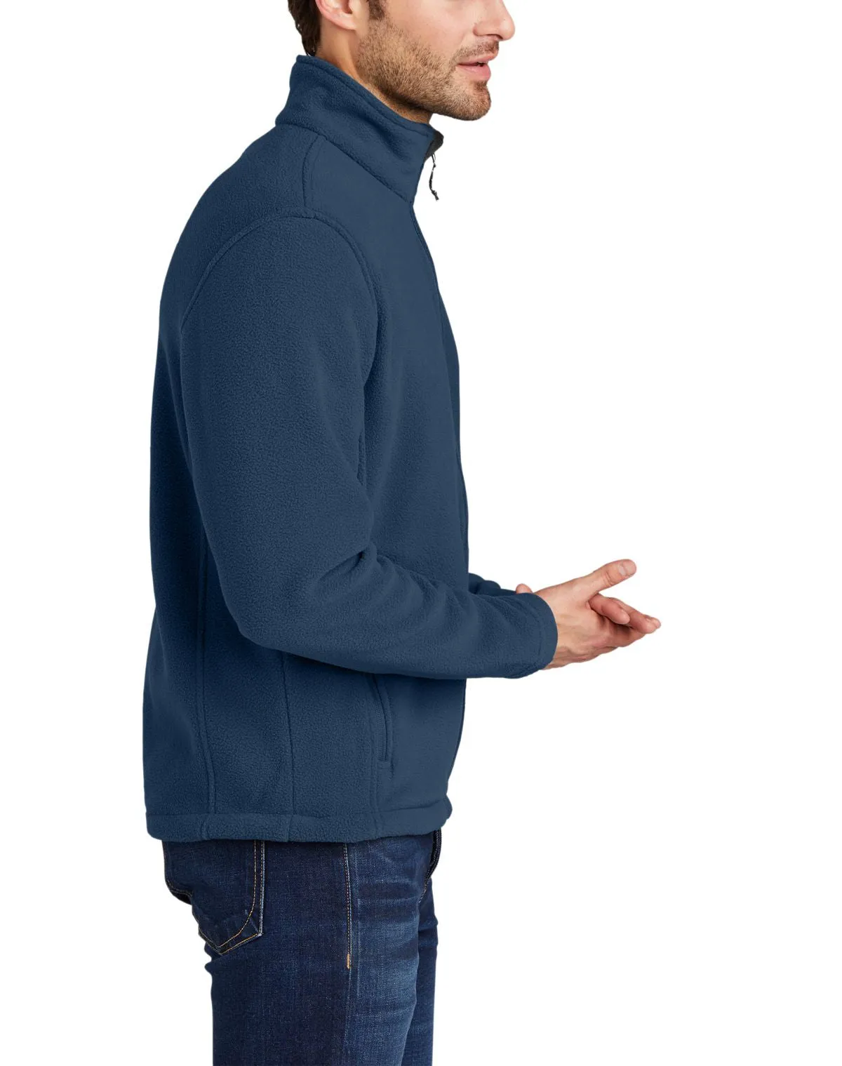 Men's Full-Zip Polar Fleece Jacket