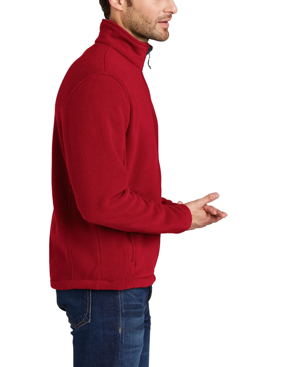 Men's Full-Zip Polar Fleece Jacket