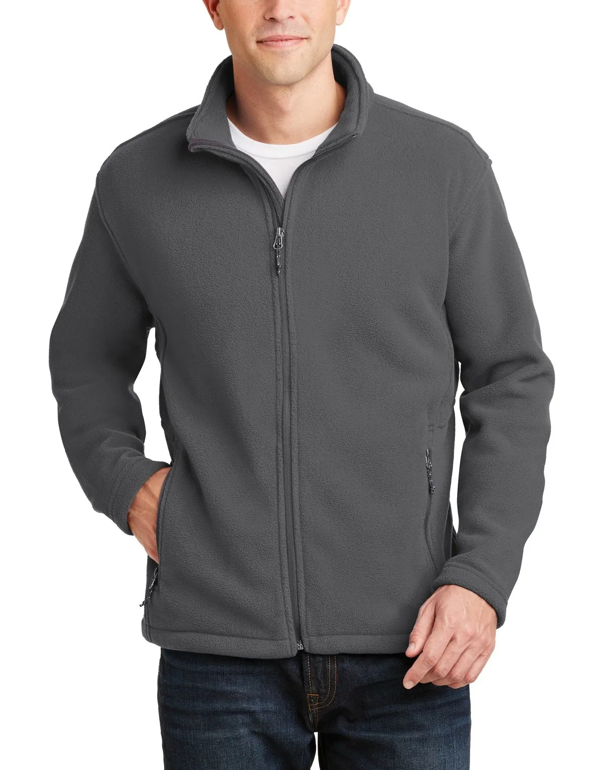 Men's Full-Zip Polar Fleece Jacket