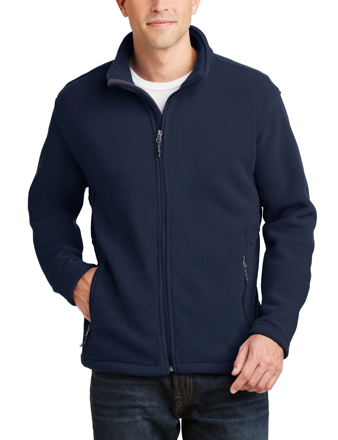 Men's Full-Zip Polar Fleece Jacket